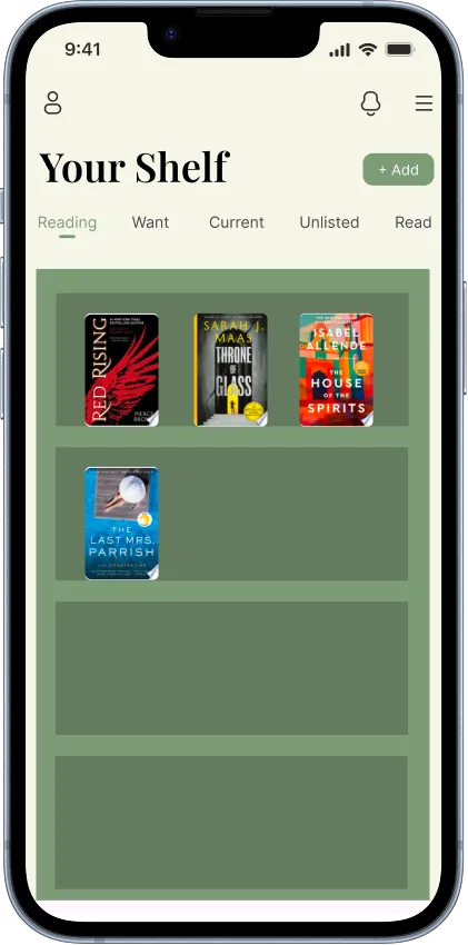 Shelf screen