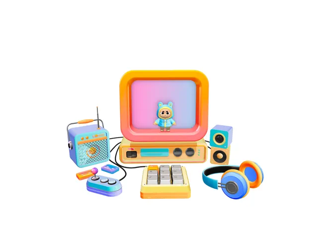 Playground — an interactive 3D character scene