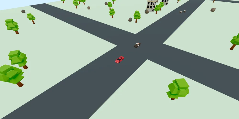 Road Rogue — 3D car-chase game