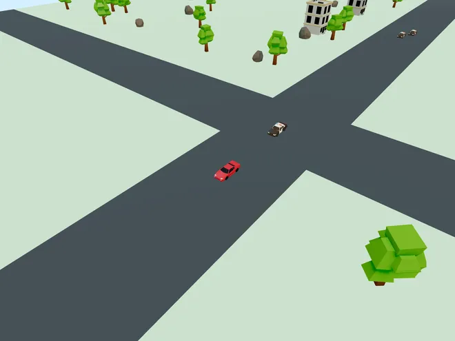 Road Rogue — 3D car-chase game